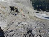 Lago di Fedaia - Punta Penia (Marmolada)